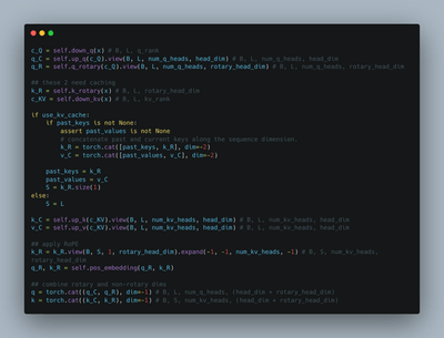 Multi-head Latent Attention